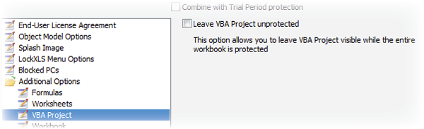 Excel File Compiler vba options