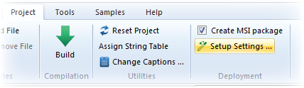 Excel File Compiler Setup Settings