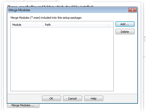 Excel Workbook Compiler add merge module